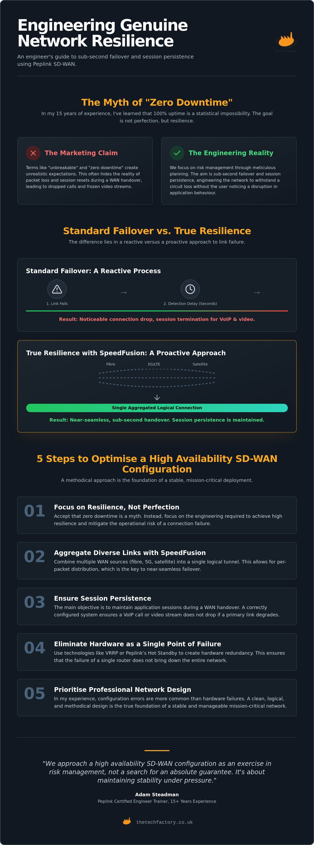High availability SD-WAN configuration