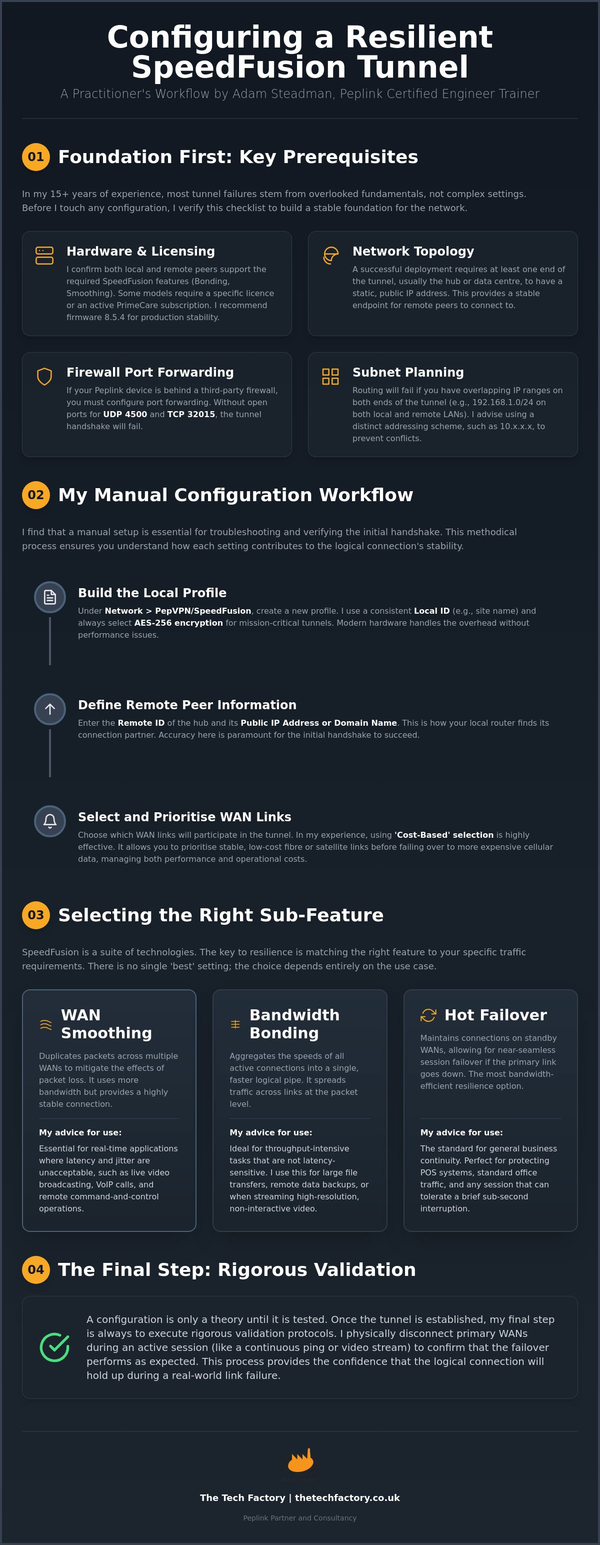 How to configure SpeedFusion